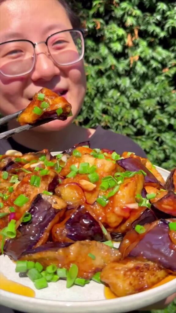 Sweet & Sour Eggplant