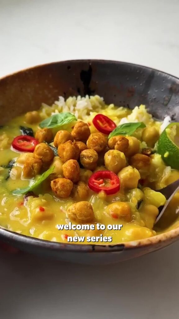 Golden Chickpea & Coconut Broth