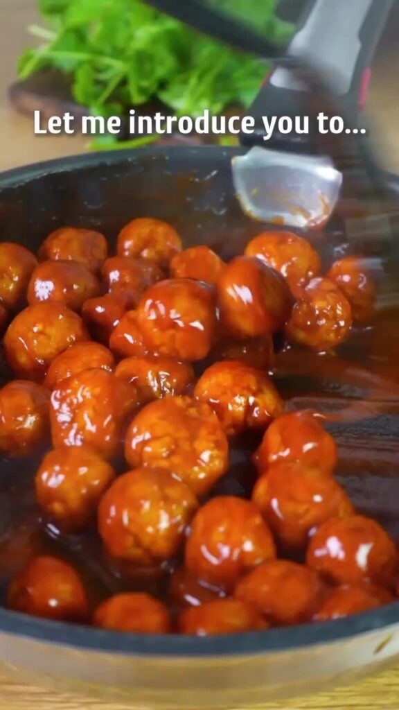 Sweet & Spicy Tofu Puffs