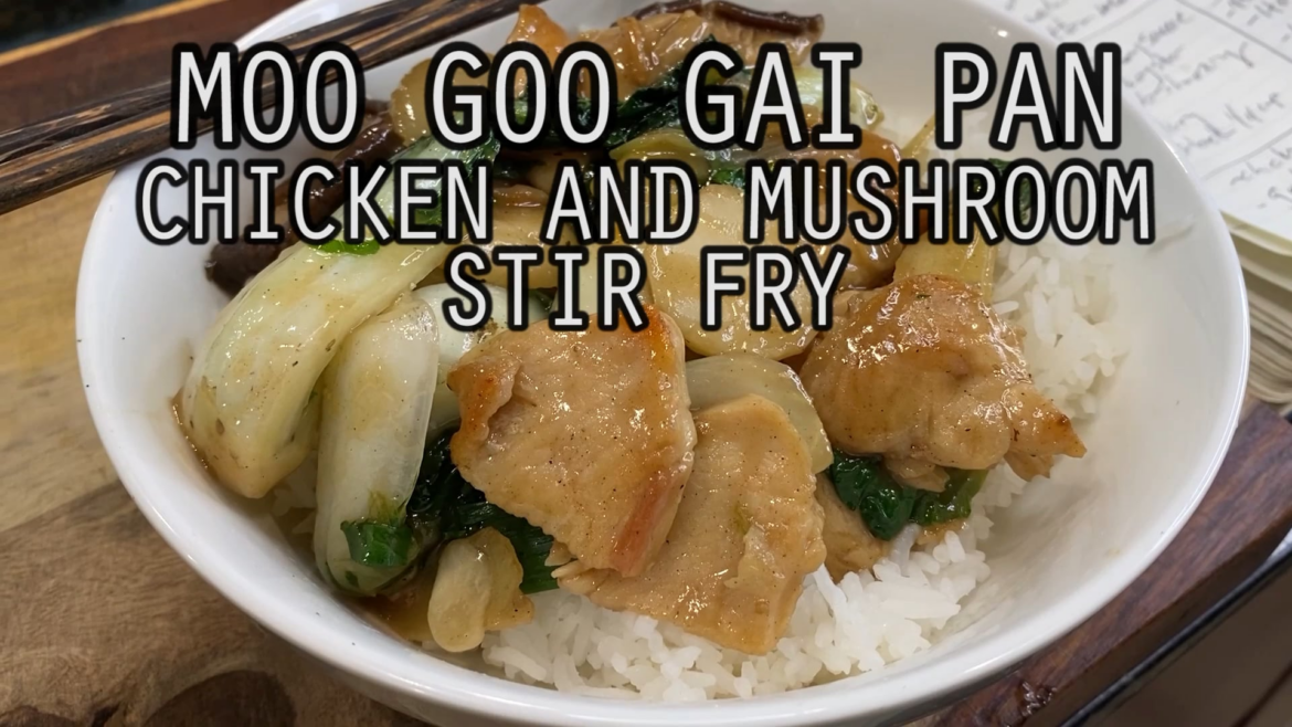 Woo Can Cook | Cantonese "Moo Goo Gai Pan" Stir Fry
