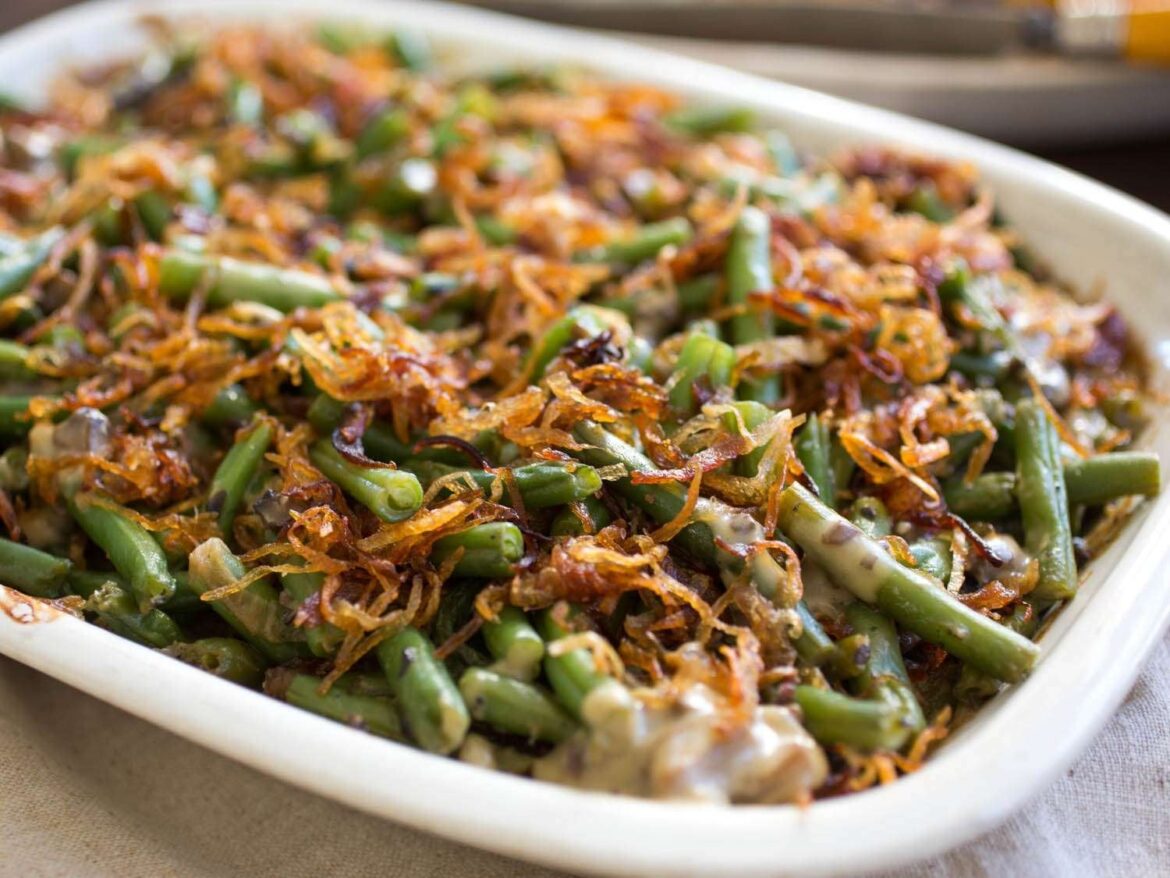If being in love with Kenjis mushroom sauce for green bean casserole is wrong, I don’t want to be right If being in love with Kenjis mushroom sauce for green bean casserole is wrong, I don’t want to be right