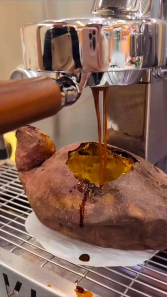 How to Ruin a Latte: When Sweet Potatoes Get Spooky