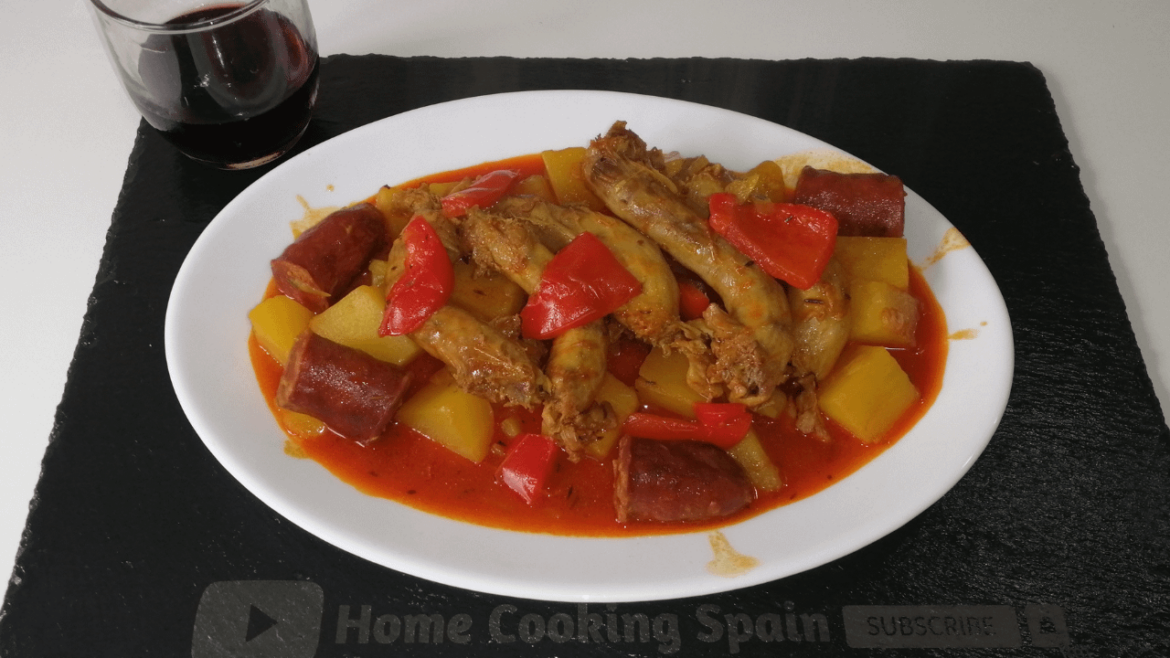 Chicken Necks, Chorizo and Potato Stew
