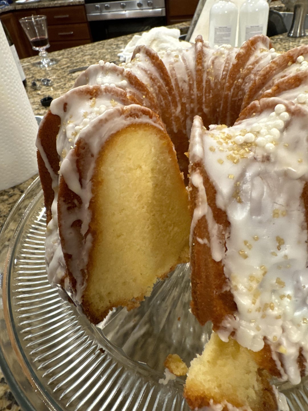 Mimosa and Orange Zest Bundt Cake to Celebrate National Bundt Cake Day