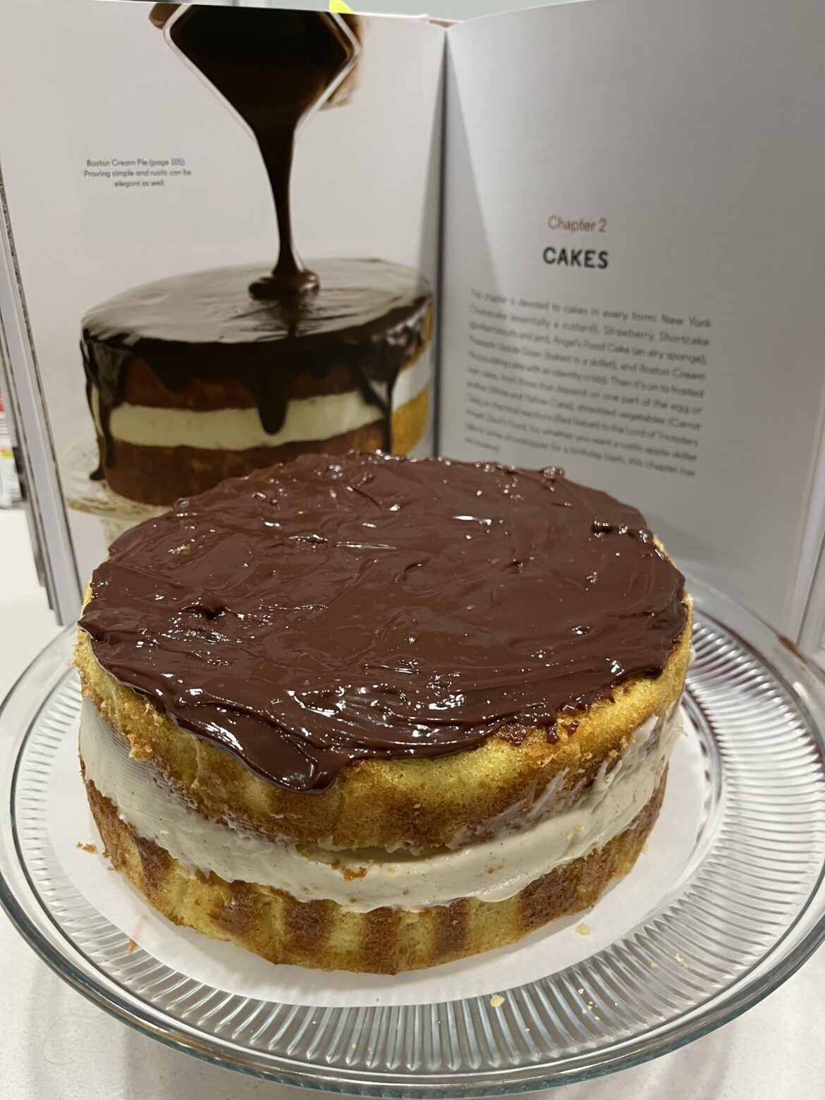 Stella’s Boston Creme Pie