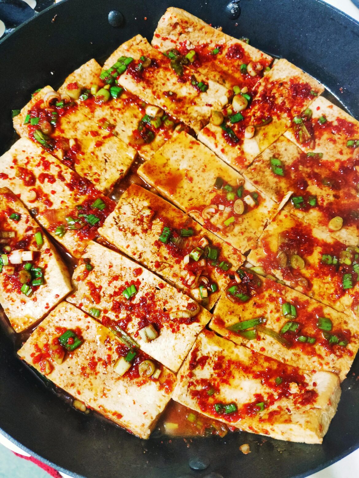 Two servings of braised tofu 😎