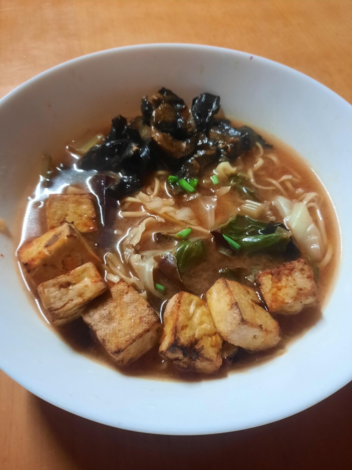 Cold-busting miso noodle soup