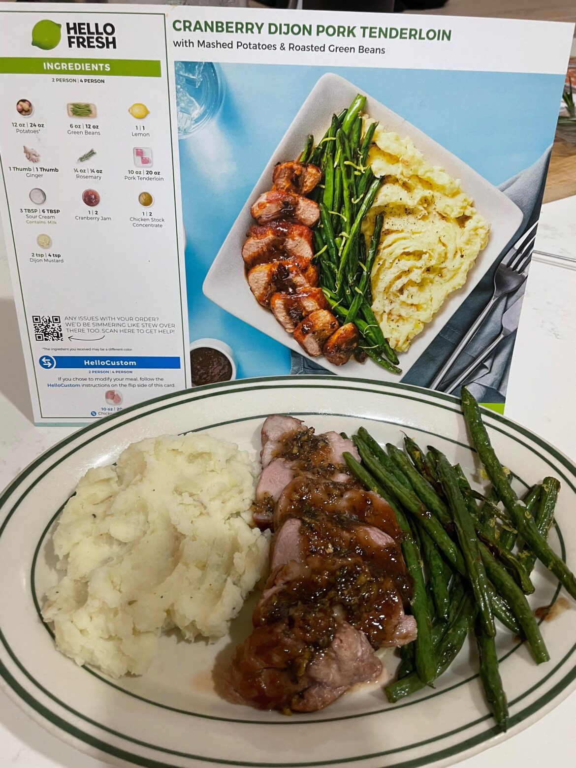 Cranberry Dijon Pork Tenderloin - yummy!