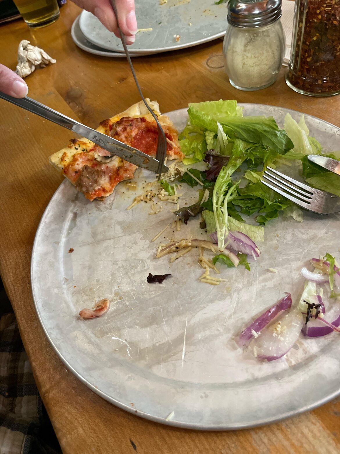 Fork+Aluminum=Screech from hell