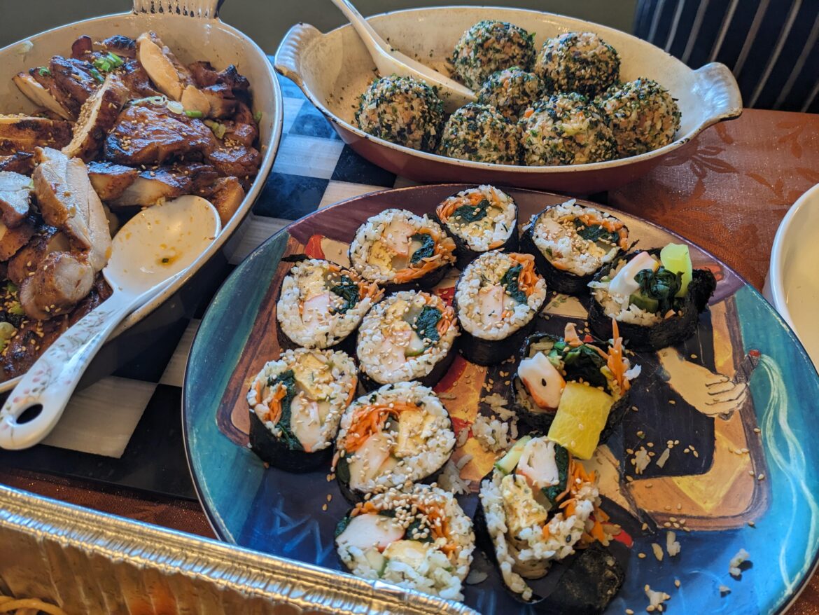 My contributions to my sister's Thanksgiving table