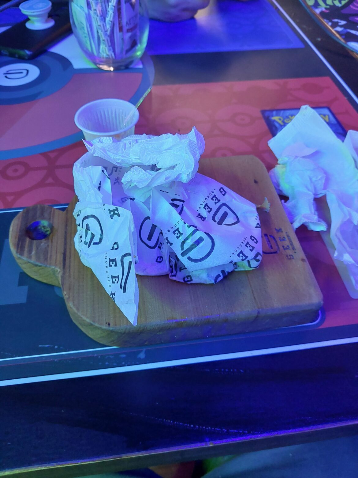 My hamburger came in this today