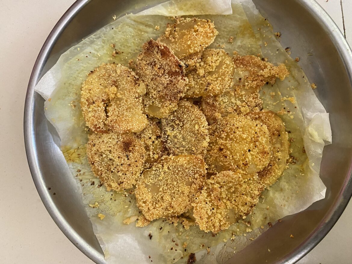 Guess? Fish / Potatoes/ Egg /Sweet Potato