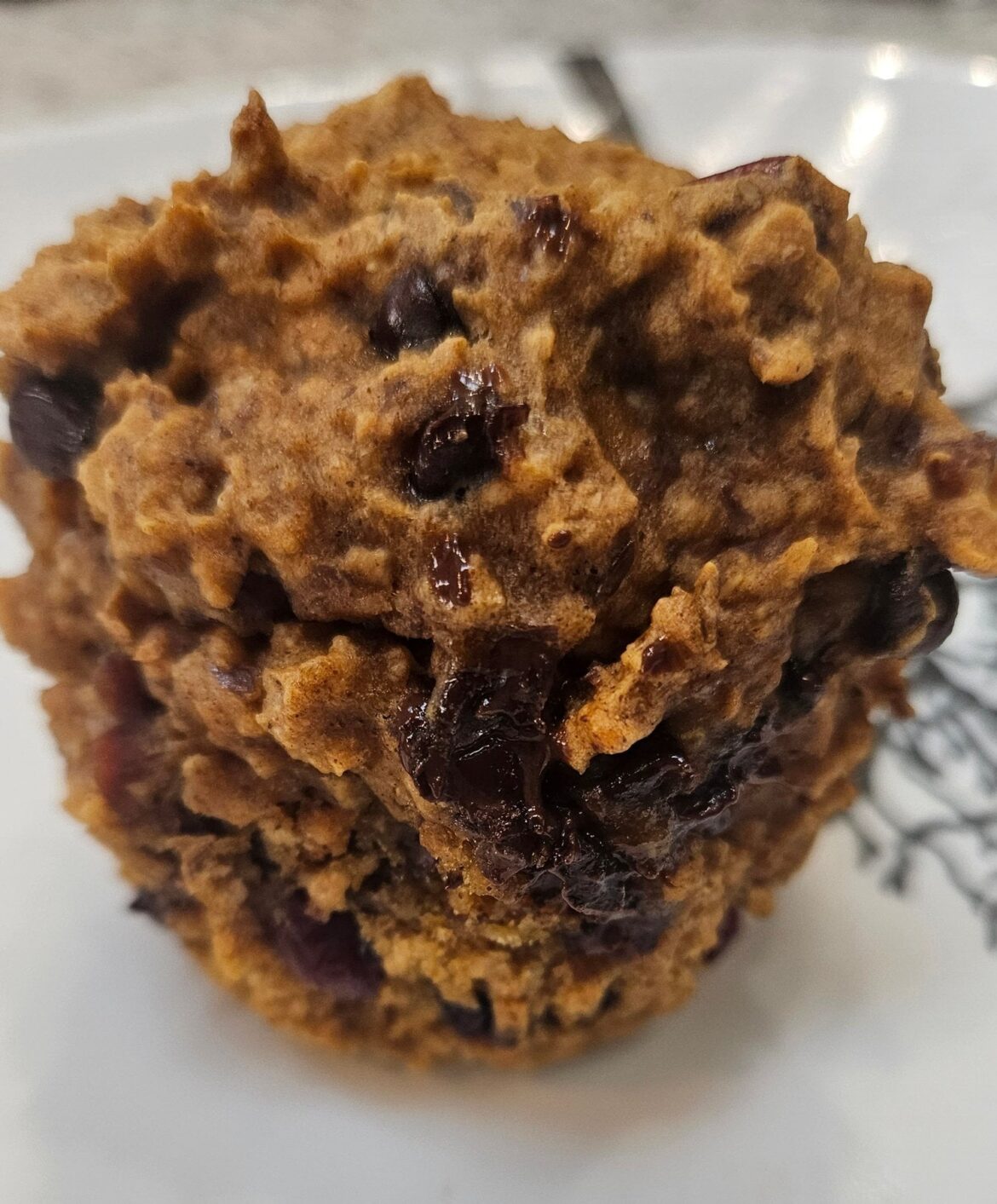 TV(P)rotein Pumpkin & Craisin Muffins