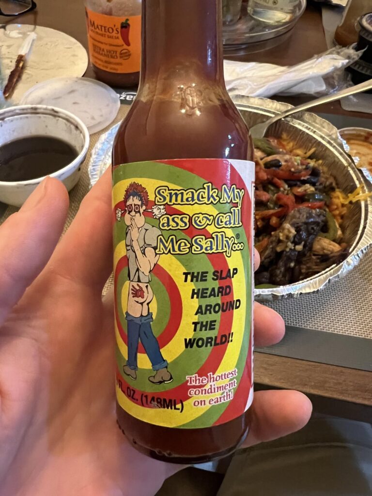 Not as punishing as i expected, but quite the kick none the less. It’s a lingering burn too.