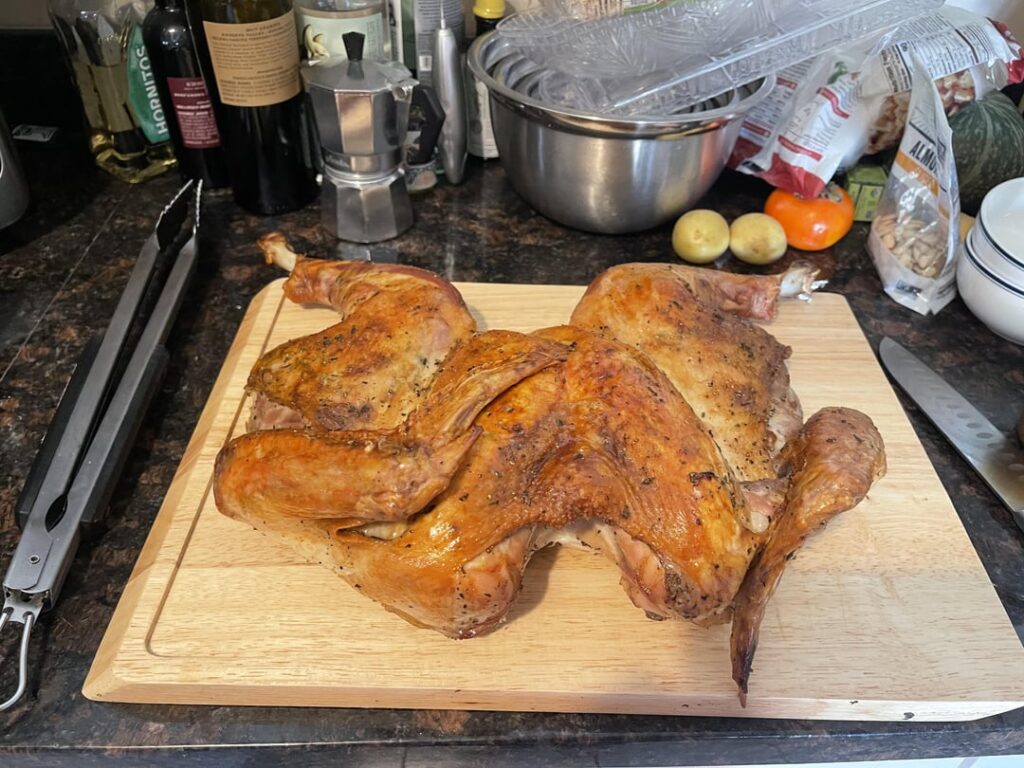 Kenji’s Spatchcocked turkey delivered for my first time hosting Thanksgiving!