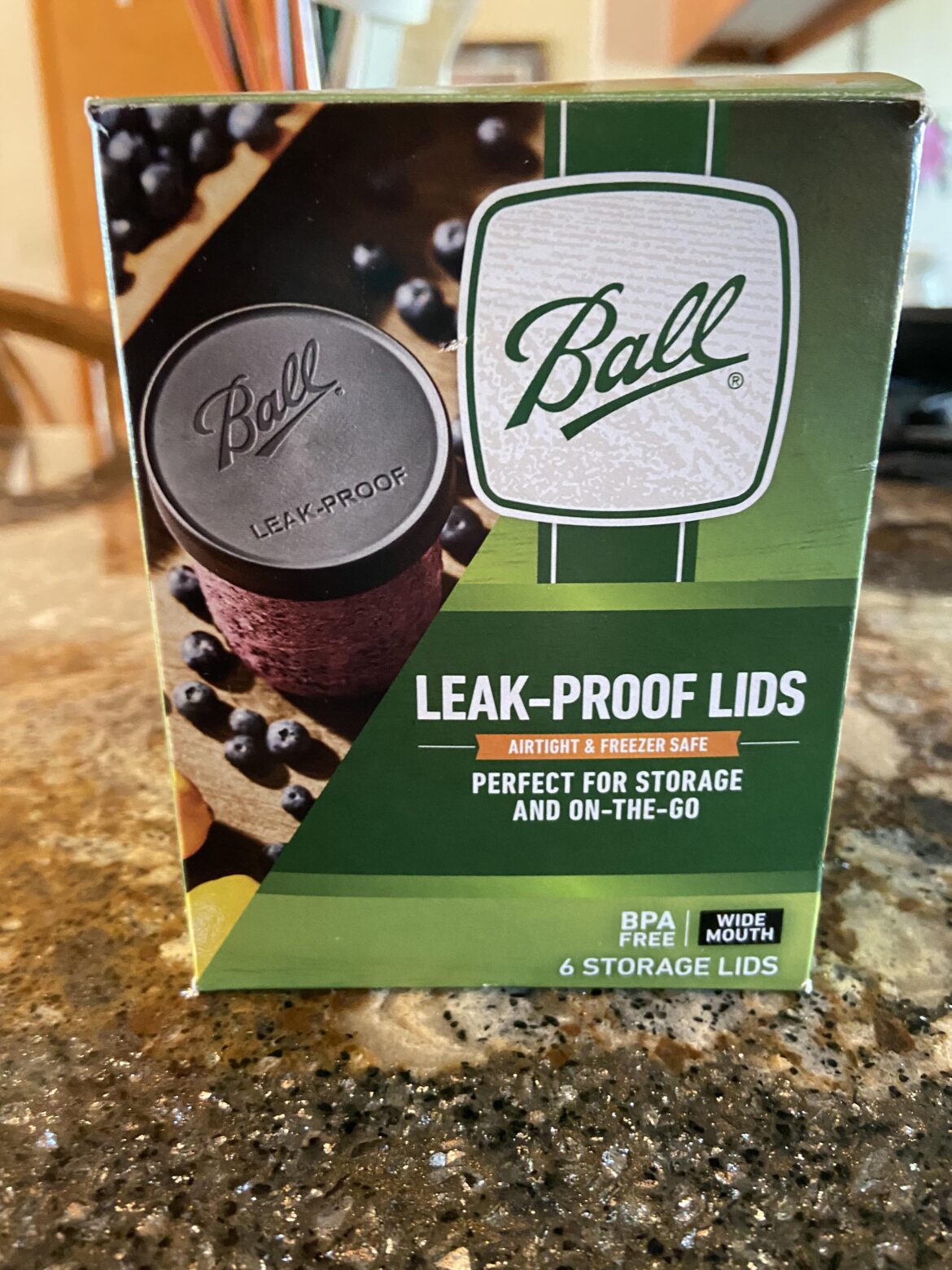 Leak proof lids.