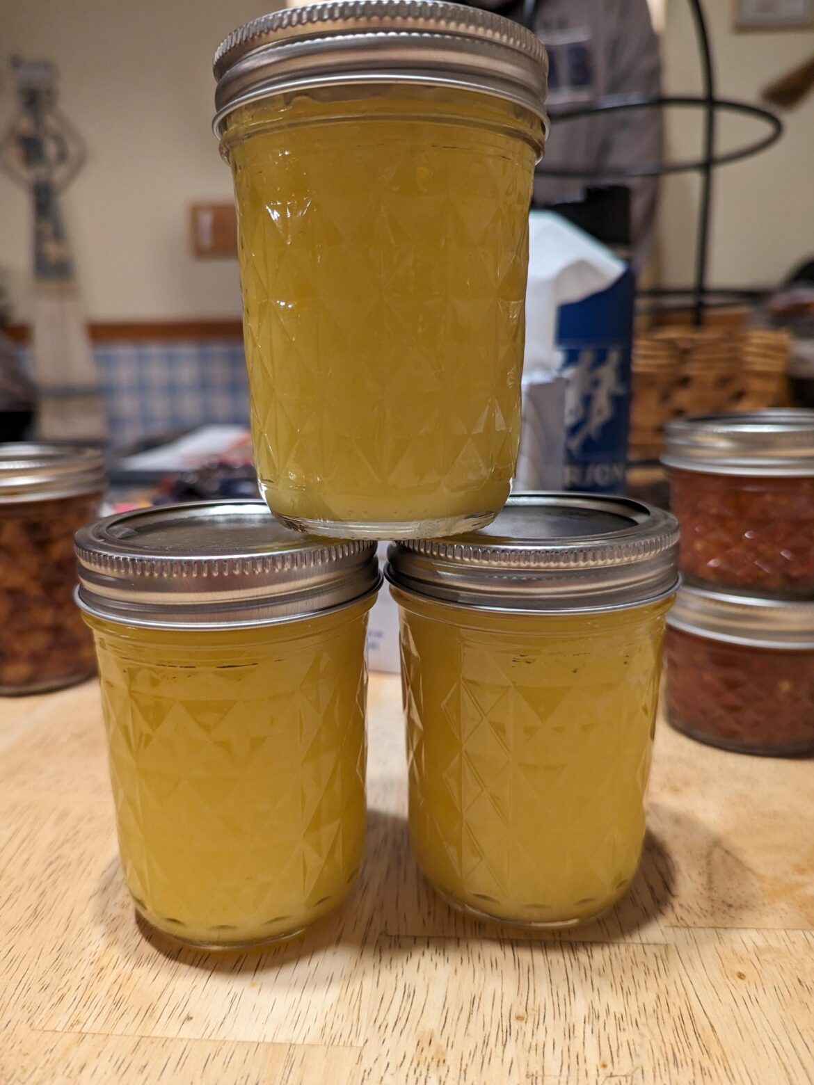Made some freezer lemon curd! Thumbprint cookies, here we come!