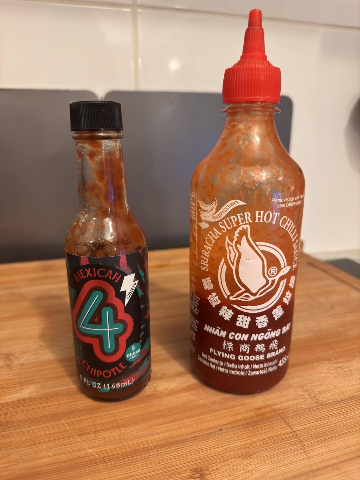 Why does the Sriracha hit me harder? Should be 15-20k vs 6-8k, no?