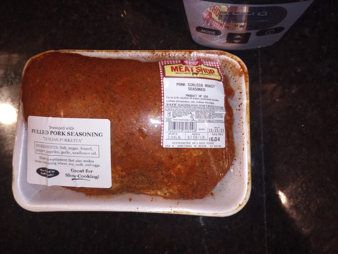 Want to make pulled pork with this. No idea where to begin. 2.3lb pork sirloin roast