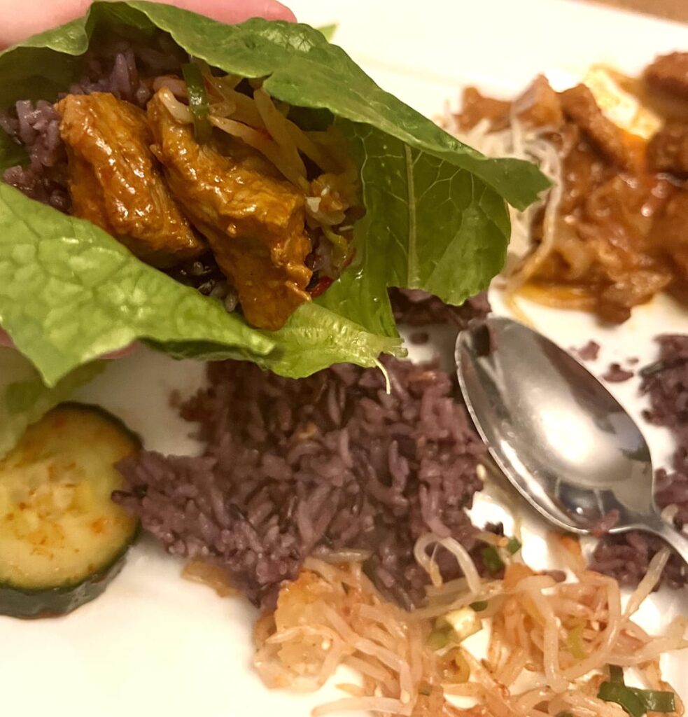 Made dinner for my grandparents