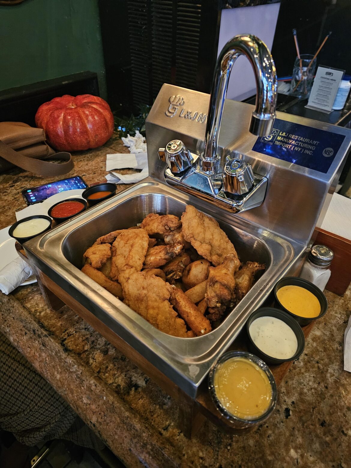 When you order the kitchen sink and actually get it.