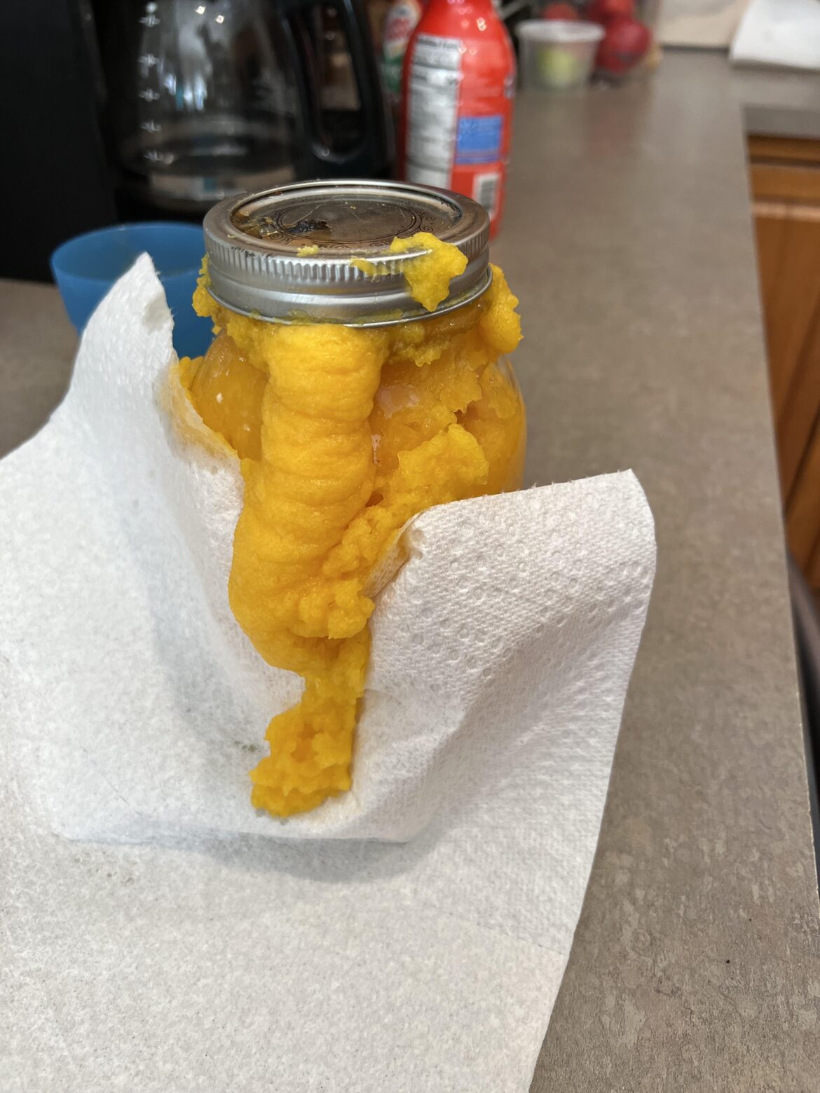 MIL didn’t heat-seal this jar of pumpkin purée. What’s the science behind this ‘explosion’?