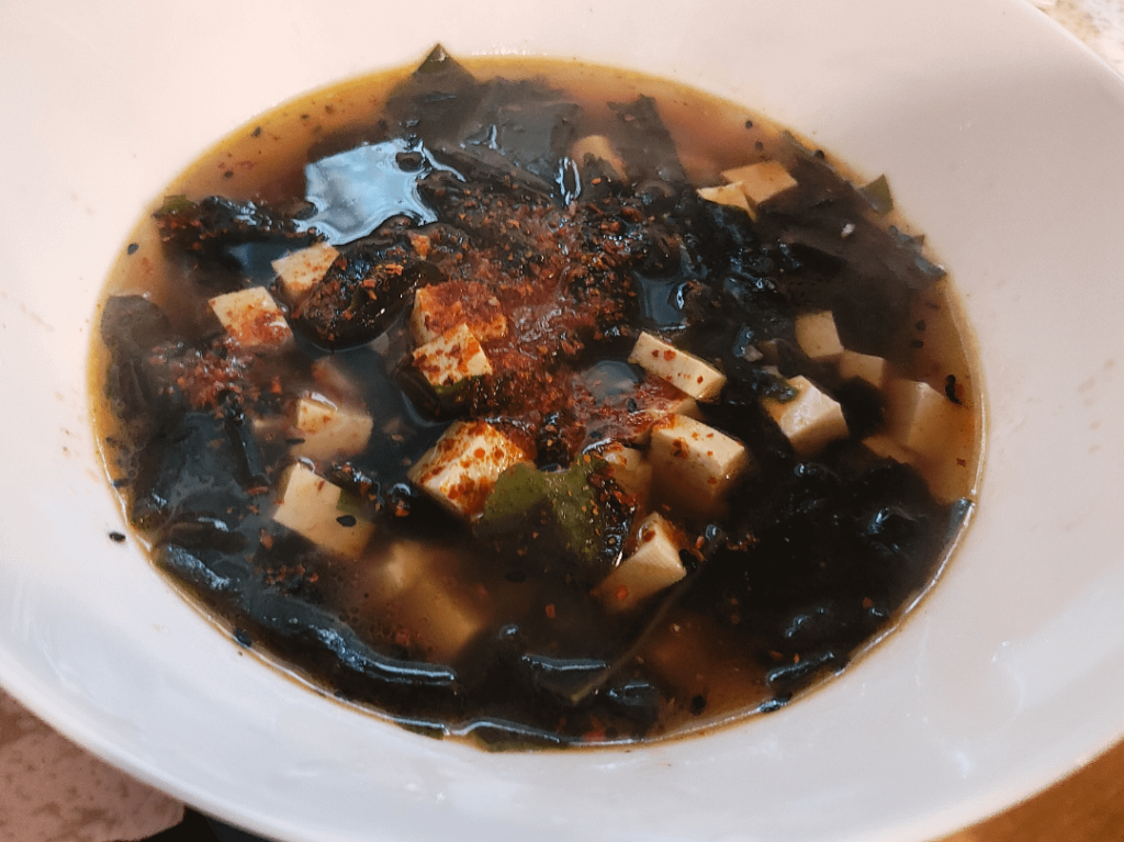 Birthday soup for myself!