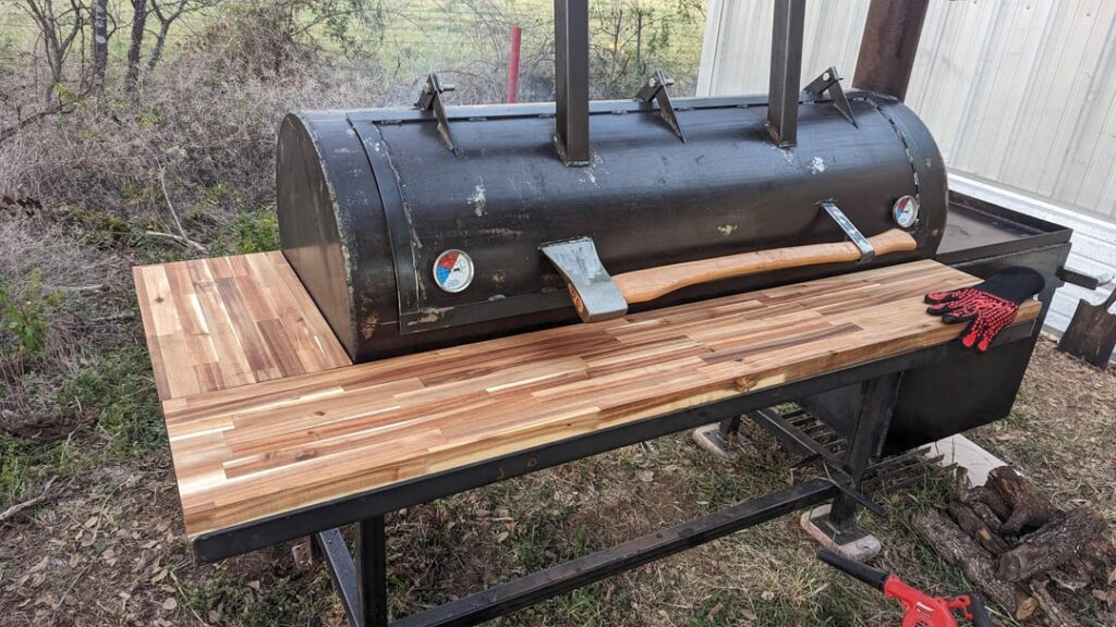 120 Gallon Reverse Flow Smoker Build