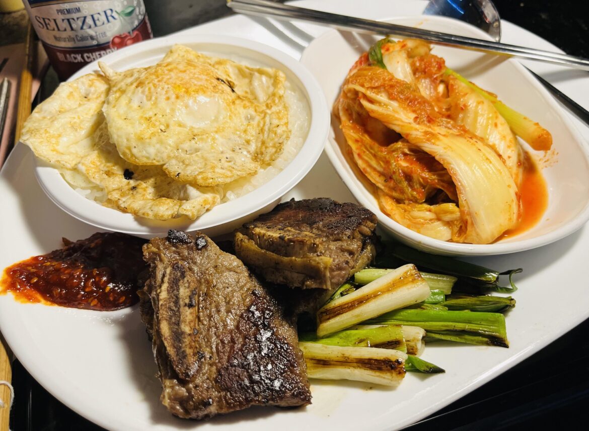 Galbi for lunch