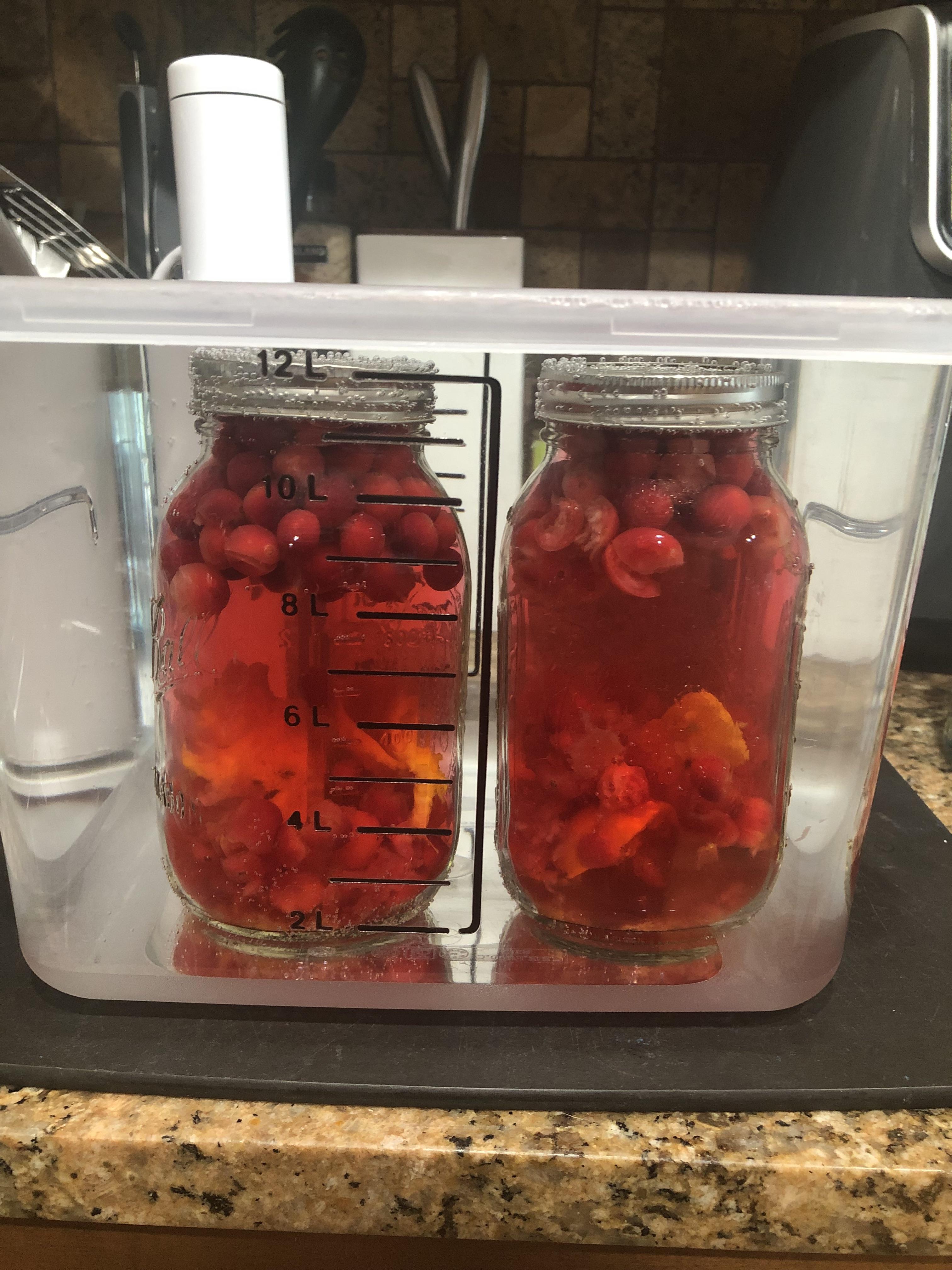 Cranberry infused vodka Dining and Cooking
