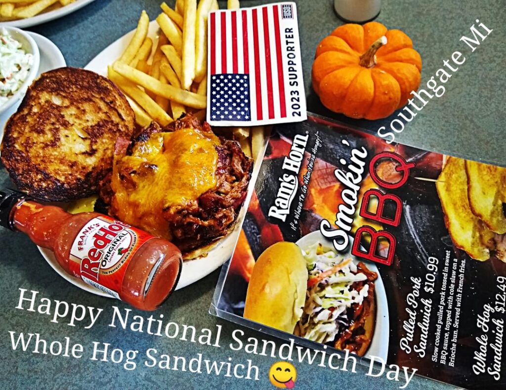 Happy National Sandwich Day 2023