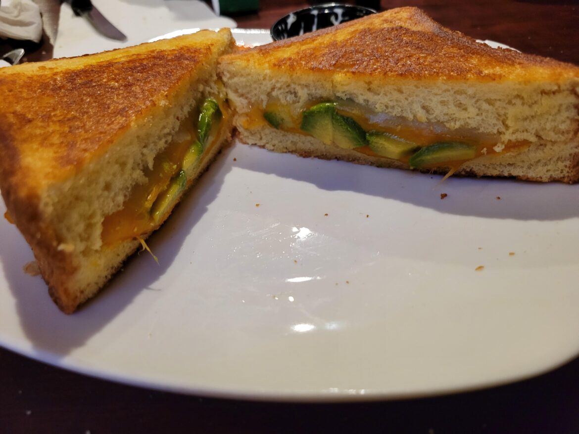 Grilled Cheese with Avocado