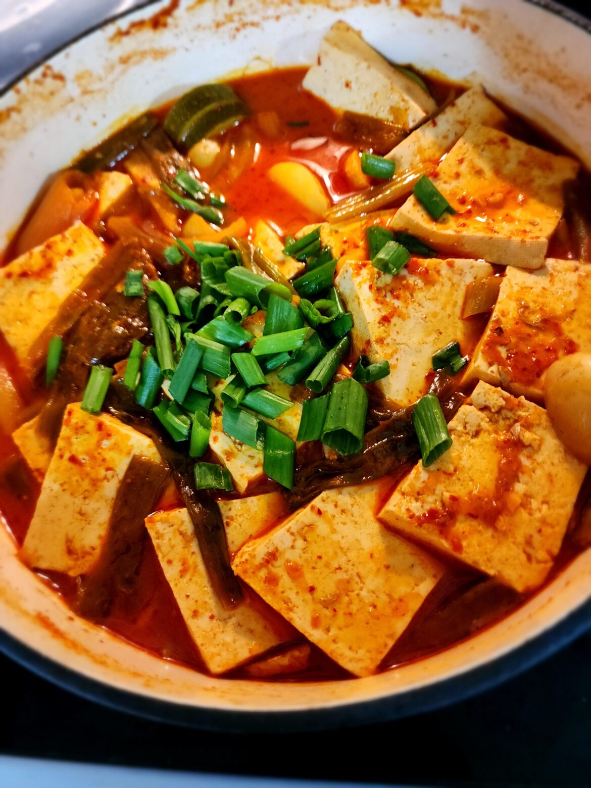 Second try at a kimchi soup