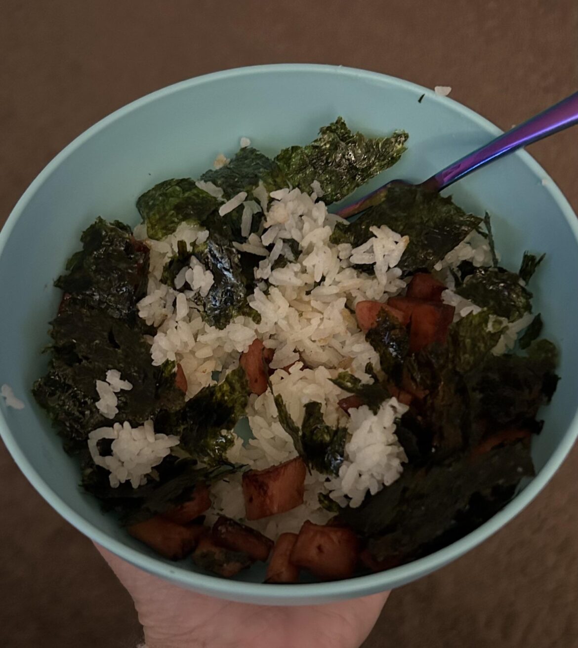 Budget spam masubi bowl Budget spam masubi bowl