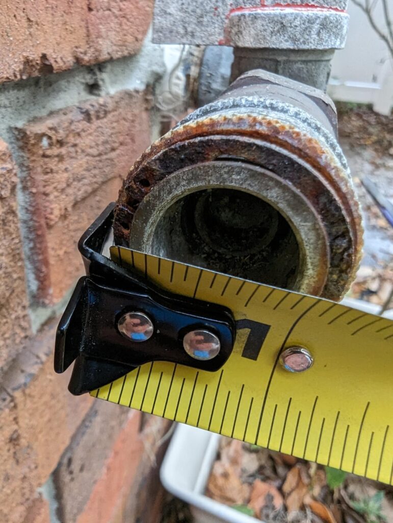 Can't figure out house propane connection