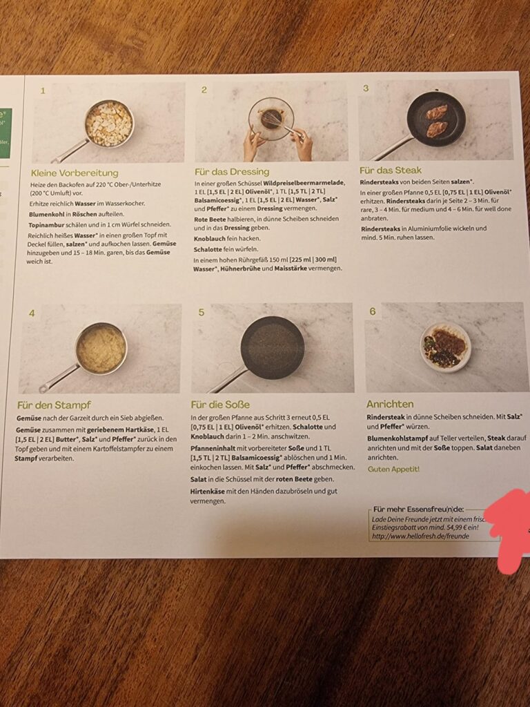 What do I need the oven from step 1 for? (for English translation: read the text)