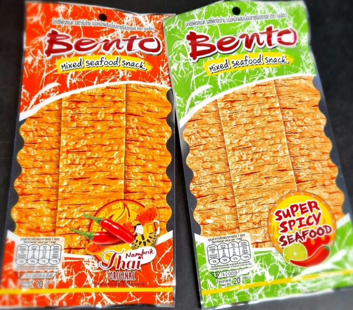 These Thai seafood snacks are surprisingly very spicy but they hurt so good