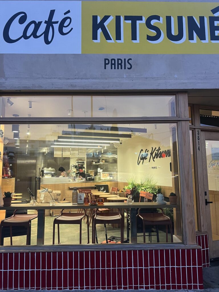 Café Kitsuné in Silverlake