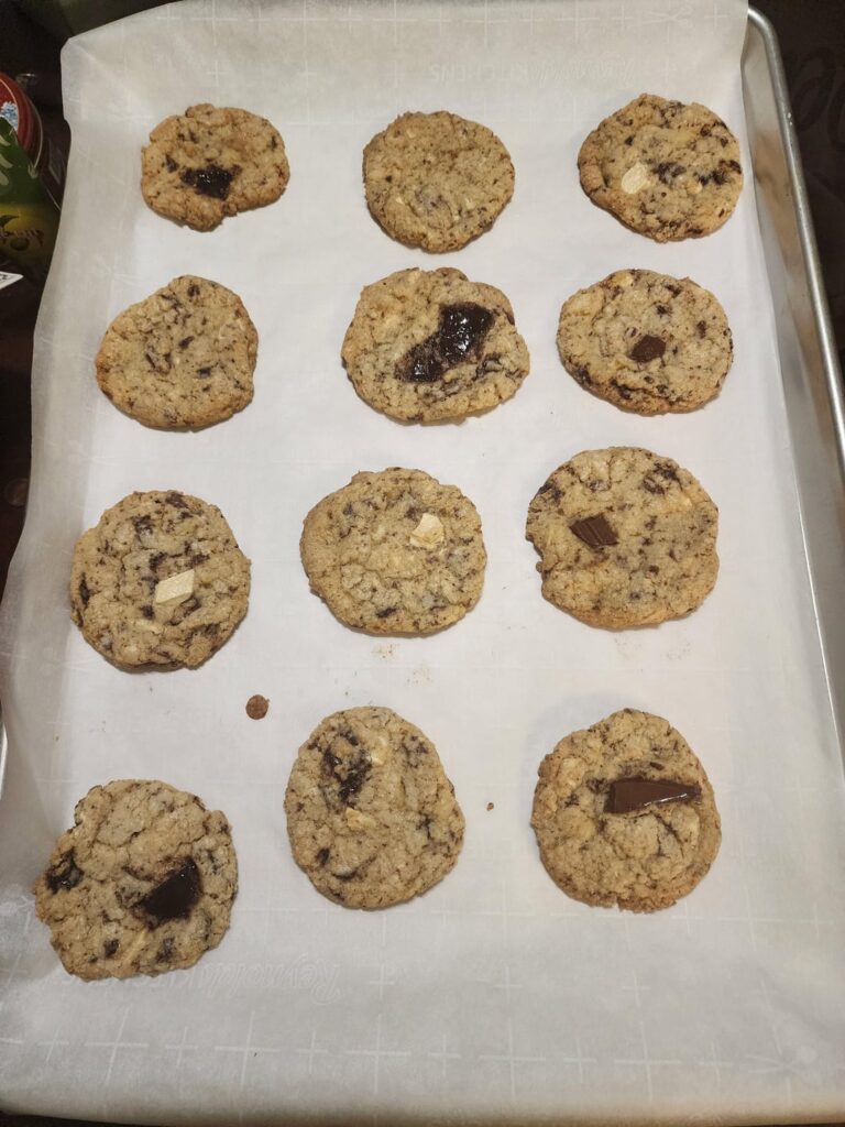 Stella’s chopped chocolate chip cookied Stella's chopped chocolate chip cookied