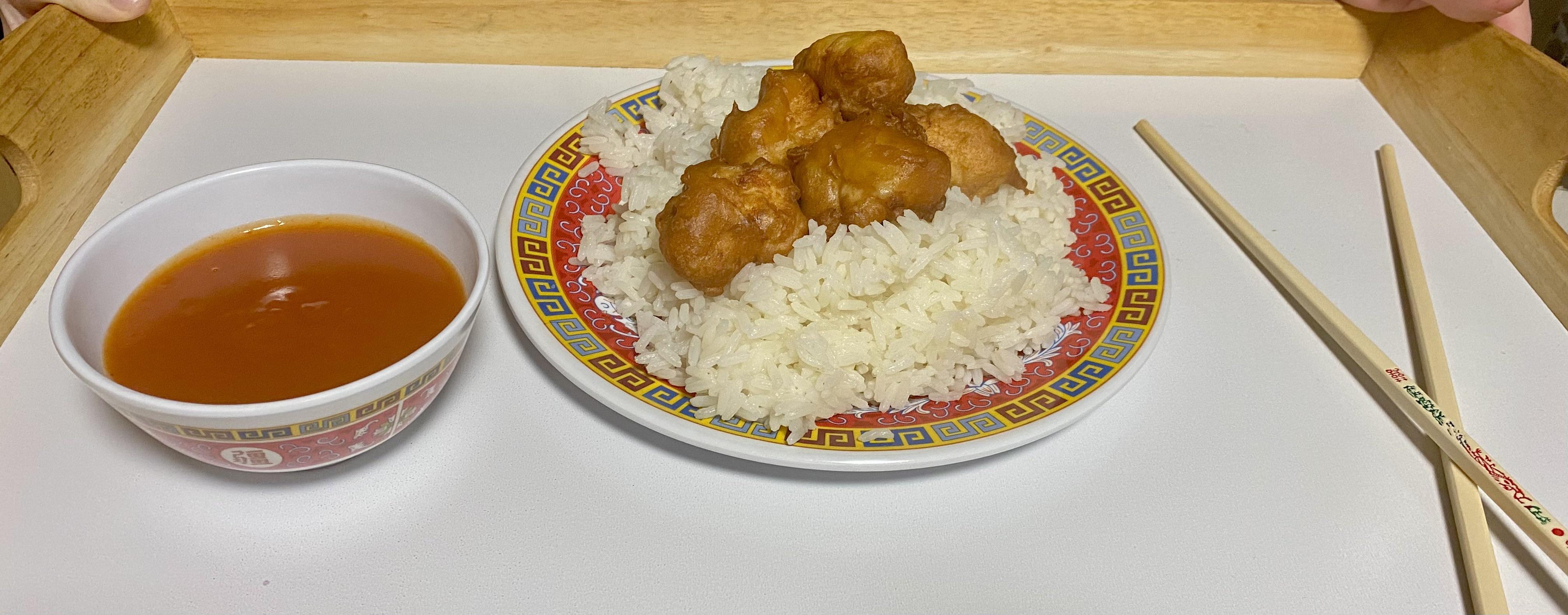 Homemade sweet and sour chicken balls Dining and Cooking