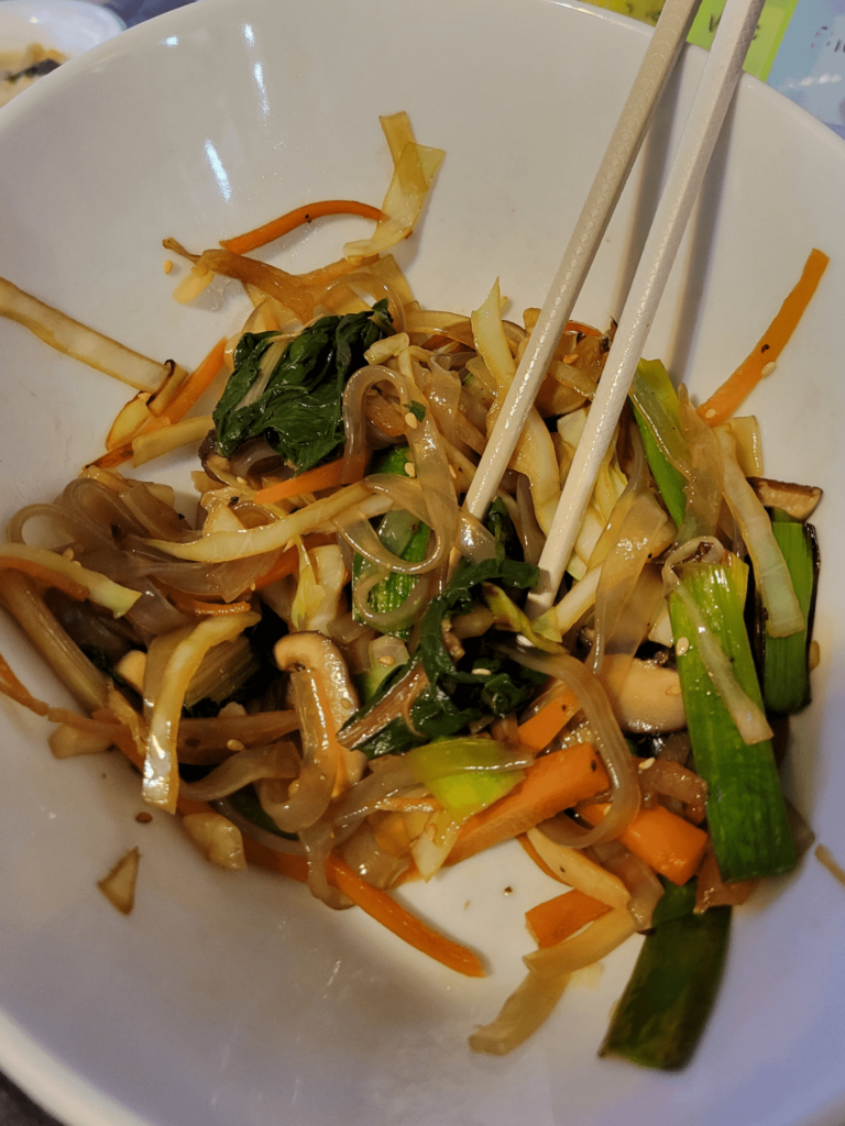 Japchae this week