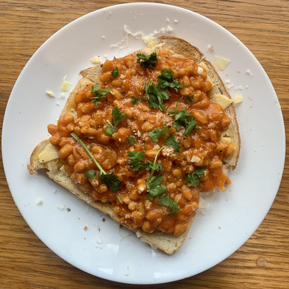 Posh Beans on Toast