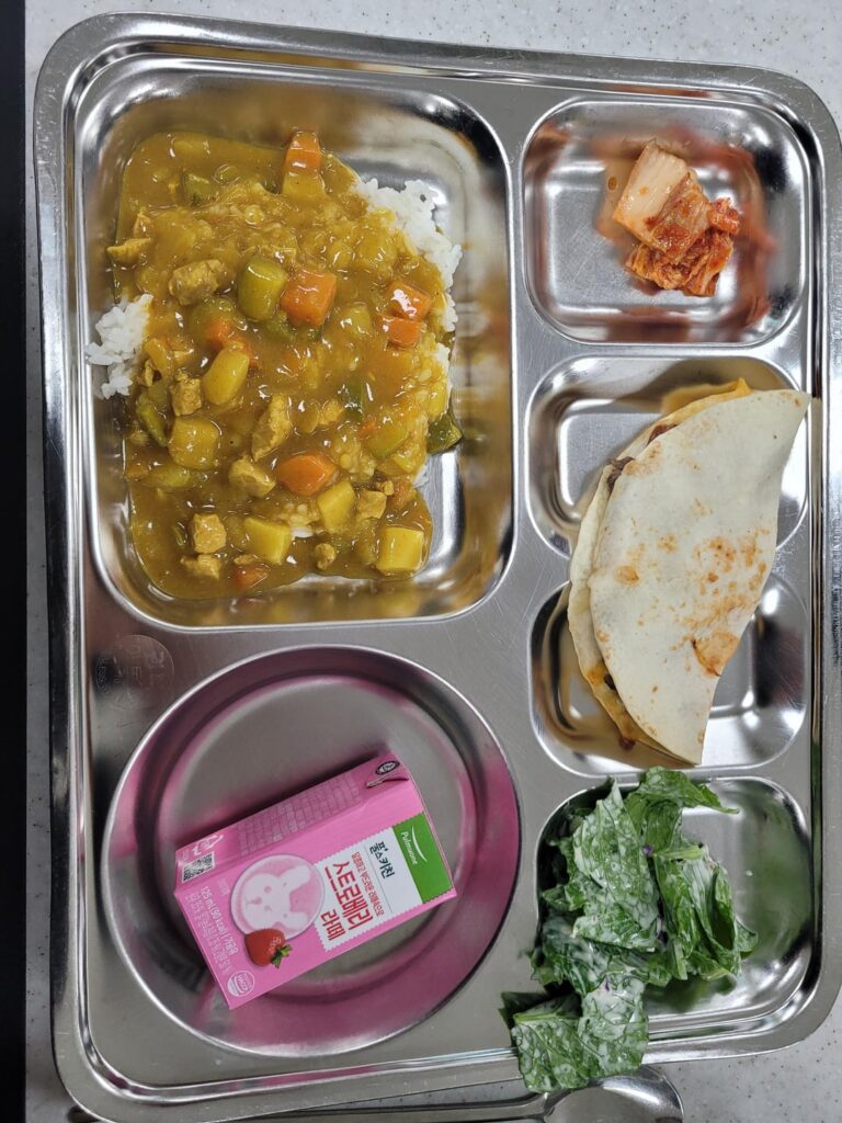 School lunch (no leftover wednesday)