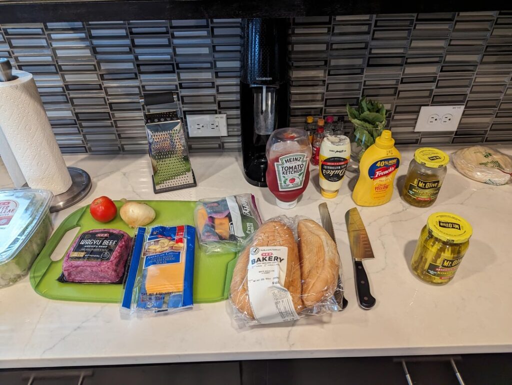 Wagyu chopped cheese