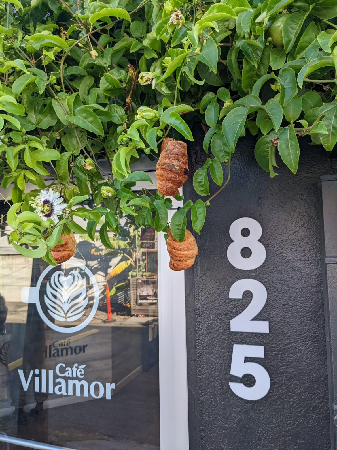 Fresh vine ripened croissants.