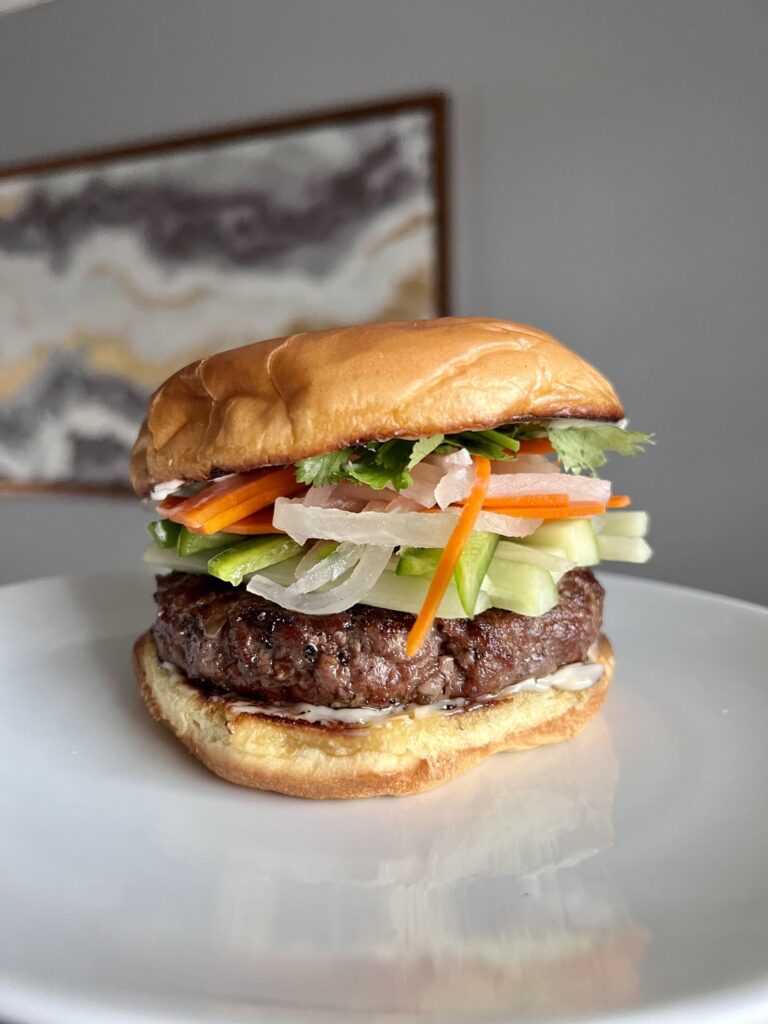 Banh Mi Burger [Homemade]