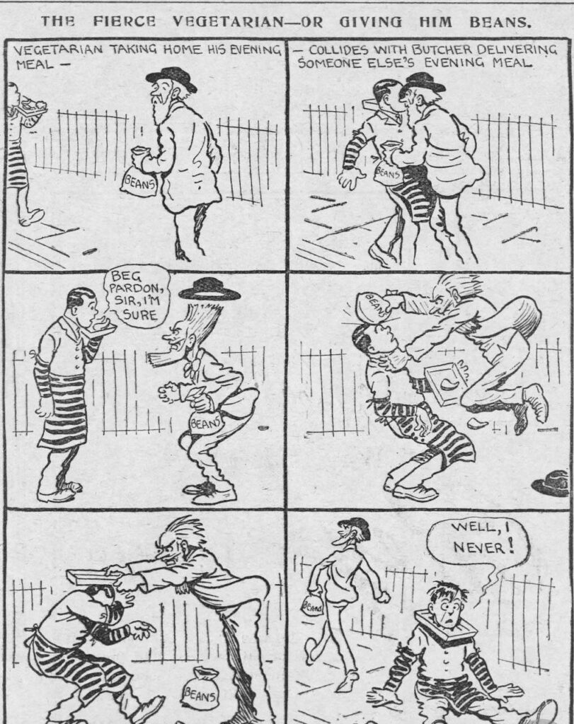 Daily Mirror comic from 1923