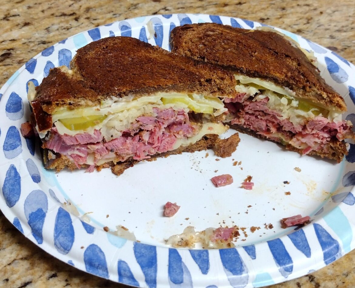 Homemade Reuben