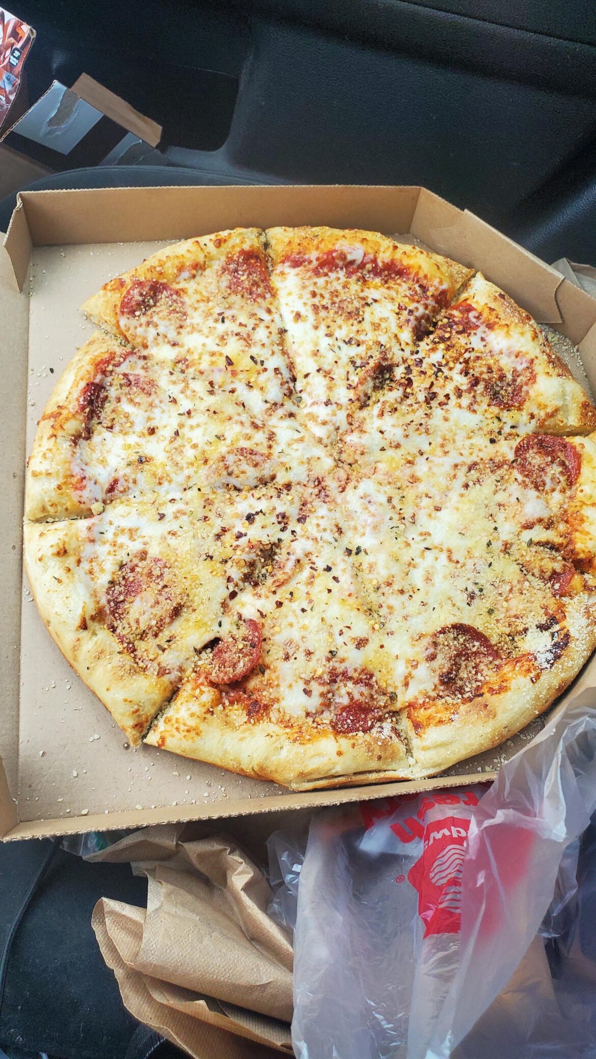 $5.00 pizza from a gas station !