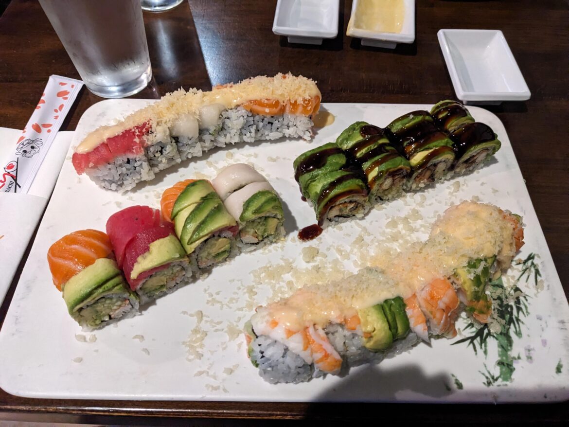 Unlimited Sushi at Mr Tokyo
